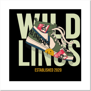 Sneaker Design by Wild Linus Posters and Art